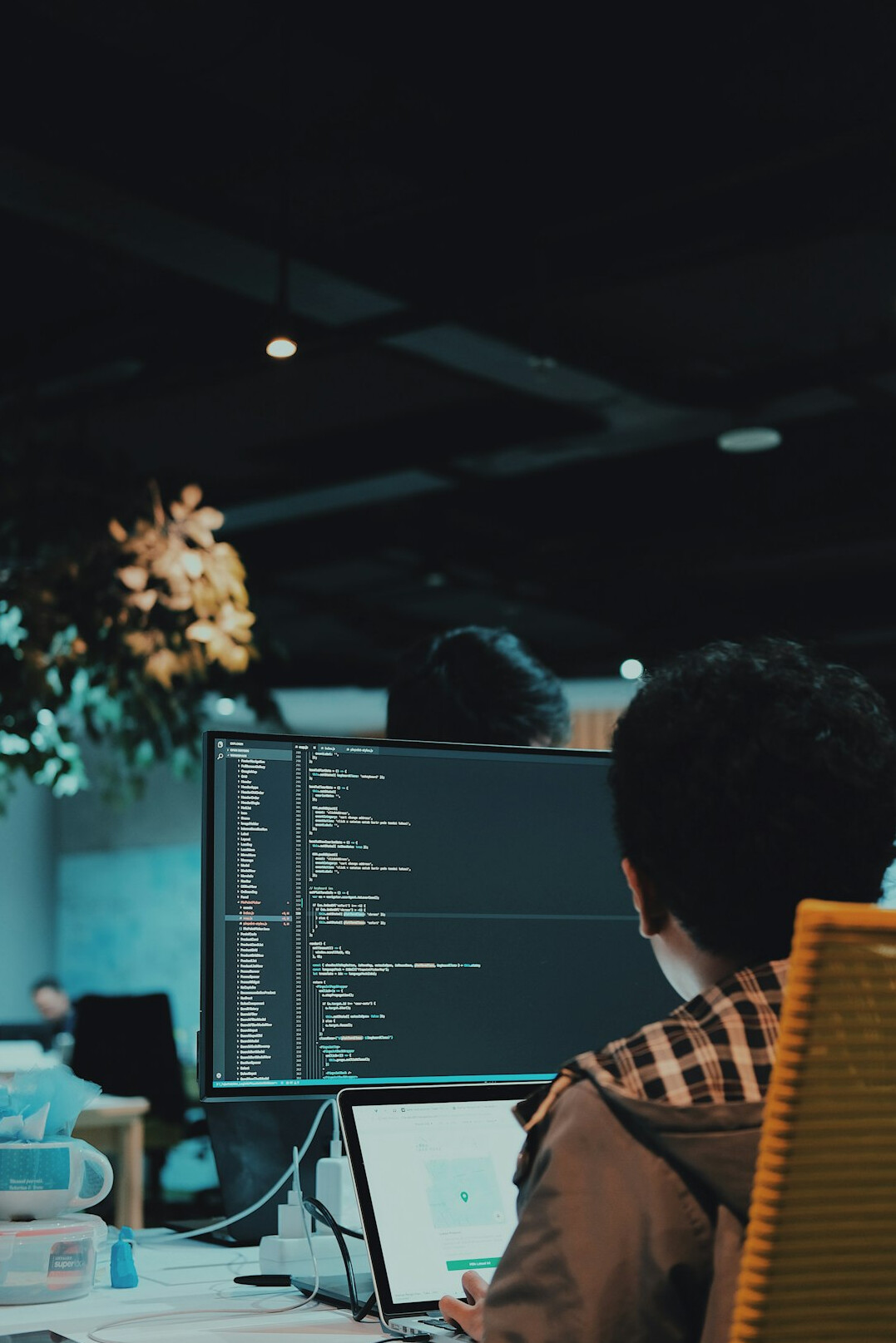 software developers at work
