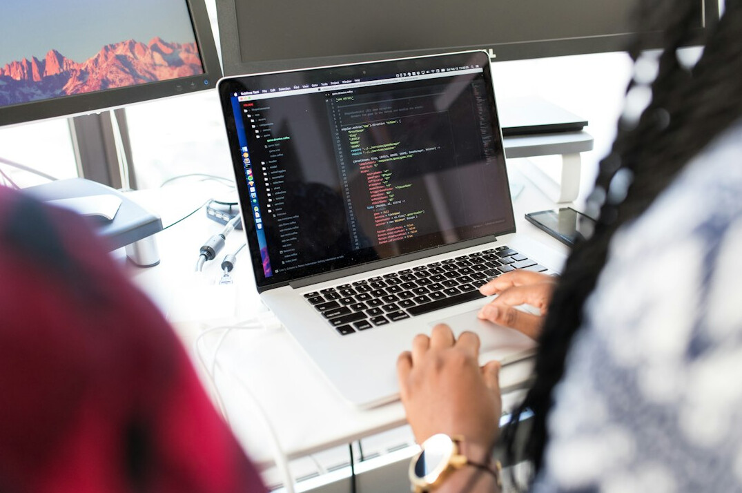 corporate programmers collaborating